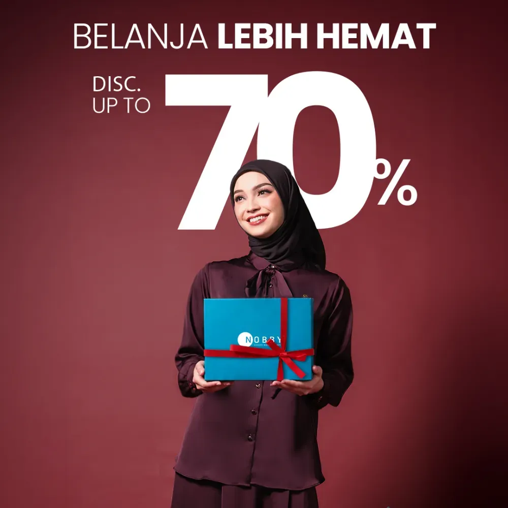 Belanja Hemat di Nobby, Diskon Hingga 70%!